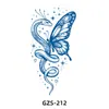 Nuevas Pegatinas de Tatuaje Semipermanente Herbales Mariposa Serpiente Hombres y Mujeres Brazo Tatuaje de Simulación Impermeable Sudor Jugo Pegatinas de Tatuaje