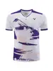 Nuevos Uniformes de Bádminton de Verano 2026 para Hombres y Mujeres Yy Manga Corta Secado Rápido Transpirable Ropa Deportiva Tops Compra Grupal con Impresión