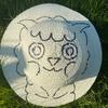 Chapéu de palha para pintura infantil diy grafite pintado à mão chapéu em branco materiais para aula de arte criativa de jardim de infância