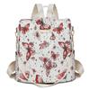 Bolsa de moda de comércio exterior transfronteiriça feminina 2024 nova bolsa de ombro com estampa de borboleta bolsa de ombro de grande capacidade atacado