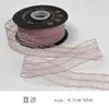 Cinta de Borde de Encaje Accesorios de Ropa Cinta de Borde Arte Floral de Flores Frescas Cinta para Empaquetar Ramo Cinta Decorativa para Pasteles de Repostería