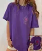 Camisetas Tops Oversize Gráficas de Palmeras Y2k para Mujer Coco