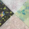 Ventas Directas de Fábrica Flor de Cuentas Mariposa Bordado Láser Tela Ropa Vestido Ropa de Escenario Hecho a Mano DIY Tela de Malla