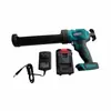 Pistola de Silicona Caliente Akx-51 con Batería de Litio, Pistola de Pegamento Duro, Pistola de Calafateo Recargable, Pistola Eléctrica Práctica de Pegamento Duro para Juntas Hermosas