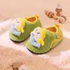Pantuflas de tela para niños Little Deer Mili para primavera y otoño, uso en interiores en casa, pantuflas de algodón ligeras y cálidas para el suelo para niños y niñas