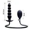 Tapón Anal Inflable Grueso Extra Grande para Hombres y Mujeres, Dispositivo de Masaje y Expansión de Próstata, Juguete Sexual Anal Sm