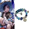 Pulseira de Pulso para Periférico de Jogo Funina Skirmisher Wanderer Pulseira com Impressão de Leque Bidimensional Pulseira de Contas Tendência Personalizada