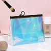 Colorido Laser Luz Cosmético Bag Mini Rosa Menina Coração Celular Saco de Armazenamento Beleza Maquiagem Bolsa de Mão Acabamento Bag