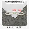 Cadena de Perlas Directo de Fábrica Amor Cristal Blanco Perla Estilo Chanel Accesorios DIY Cordón para Zapatos Hebilla de Joyería para Bolso
