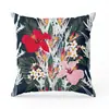 Fundas de almohada con estampado de plantas y flores, fundas para cojines de sofá, fundas para respaldos de cama, fundas de almohada para siestas de oficina y fundas de almohada para decoración del hogar