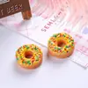 2026 Juguete de Comida Simulada Accesorios de Donut Papelería DIY Accesorios de Pegamento de Crema Hebillas de Zapatos Accesorios de Flor para Zapatos Juguetes de Comida en Miniatura