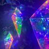 Decoración navideña nueva transfronteriza Luces navideñas Colgante de cono de hielo Accesorios de decoración navideña creativos Iluminación