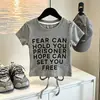 Conjunto para Meninas 2026 Verão Novo Estiloso Camiseta de Manga Curta Moda Infantil Doce Cool Calça Cargo Conjunto de Duas Peças