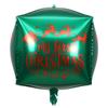 Balão Cartoon 4D de Bola de Natal 4D 22 polegadas Feliz Natal Balão de Filme de Alumínio Decoração de Natal