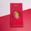 Ano do Cavalo Adesivo Dourado da Sorte para Celular Série Envelope Vermelho Adesivo Puro Ouro 999 para Celular Empresa Cultural e Criativa Lembrancinha de Festa de Ano Novo