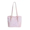 Dropshipping Internacional Bolsa de Ombro Feminina Moderna Tendência Grande Capacidade Bolsa de Mão Estampada Estilosa 2026 Nova Bolsa Tote