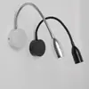 Lámpara de manguera LED lámpara de lectura de mesita de noche lámpara de pared de manguera RL08