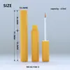 Tubo Vazio para Delineador 4,5ml em Estoque com Tampa Spray Redonda, Adequado para Sérum de Crescimento de Cílios/Líquido de Delineador/Cola para Alongamento