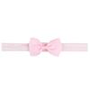 Diadema Infantil de Color Sólido con Lazo de Venta Caliente Transfronteriza Diadema para Bebé de Color Caramelo Accesorio para el Cabello de Cinta Acanalada Nudo Plano 644