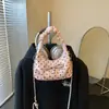 Nova Bolsa de Ombro com Laço de Bolinhas 2026 para Mulheres, Alto Valor Estético, Bolsa Cruzada Estilo Coreano Nuvem, Bolsa de Mão Versátil da Moda