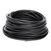 Suministro Directo de Fábrica de Productos de Caucho Fluorado Extruido Resistente a Altas Temperaturas Tiras de Sellado Caucho Fluorado Negro Sellado Resistente al Aceite Tiras Redondas