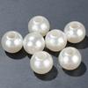Material de Joyería DIY Abalorios Sueltos Accesorios Abalorios Perforados Agujero Grande Perlas Blanco Roto Agujero Recto Perlas de Imitación Perlas Grandes