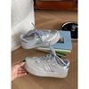 Sapatos Brancos Femininos 2024 Novos Explosivos de Verão com Saia Aumentada e Solado Grosso, Sapatos de Lona Esportivos Leves Versáteis