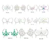 Venda Quente Transfronteiriça Adesivos de Diamante para Seios em Acrílico Adesivos Sexy para Seios Moda Europeia e Americana Balada Carnaval Adesivos Corporais Atacado