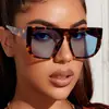 Gafas de sol para mujer de estilo nuevo europeo y americano con montura grande, de venta popular en internet transfronteriza, protección solar, bloqueo UV, gafas de sol unisex