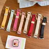 Colgante de Oso Estilo Fino Manzana Magnético Correa de Nylon para Reloj Adecuado para Apple Watch Iwatch Generación 12 11/10 Ultra