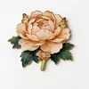 Imanes de Nevera de Flores, Souvenirs de Viaje de Flor de Peonía, Imanes de Hierro Magnéticos de Peonía para Nevera