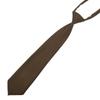 Song Xiaoxia Color Sólido Sin Corbata Gris Estilo Universitario JK Perezoso Café para Estudiantes Masculinos y Femeninos con Azul Marino Negro Pequeño