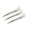 Pinza de pico de pato sin marcas para dar forma y posicionar pinza para el pelo de maquillador pinza para el pelo accesorio para dar volumen en la raíz pinza para el flequillo aleación