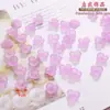 Acrílico Translúcido Esmerilado Toray de 9 mm Tres Pequeños Tazones de Flor Flor diy Tocados Antiguos Accesorios Hechos a Mano Autoproducidos