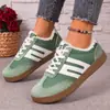 Sapatos femininos de algodão, forrados com pelúcia, espessados, de corte baixo, sapatos femininos versáteis, de cano baixo, atacado transfronteiriço, em estoque, sapatos de treino confortáveis para atividades ao ar livre, estilo alemão