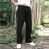 Nuevos Pantalones Largos de Verano Pantalones de Playa con Bolsillo Cordón Diseño de Cordón Elástico, Pantalones Largos Casuales Simples Transpirables Moda