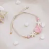 Jingdezhen Novo Versátil Doce Diário Pulseiras de Cerâmica com Contas Estilo Menina Série Oceano Pulseiras com Contas Pulseiras Atacado