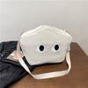 Bolso de Hombro para Viaje de Verano de Gran Capacidad para Mujer 2024 Nuevo Bolso Cruzado de Estrella de Cinco Puntas Lindo Colgante Bolso de Lona