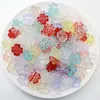 Muy Transparente y Colorido UV Lindo Hielo Transparente Flores DIY Hecho a Mano Accesorios de Joyería para Teléfono Móvil Cuentas Sueltas Multicolor