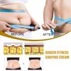 Crema de Masaje de Jengibre EELHOE Ingredientes de Jengibre Crema para Fitness Corporal Crema para Masaje para Untar Músculos Abdominales