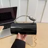 Bolsa Cilindro Acrílica Transfronteiriça 2026 Nova Europeia e Americana, Bolsa de Ombro Versátil da Moda, Bolsa Transversal de Corrente Feminina para Noite