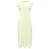 Vestido Base Plisado Suelto Simple de Longitud Media sin Mangas de Verano Nuevo Estilo Miyake para Mujer