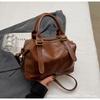 Bolso cruzado de hombro para mujer, estilo coreano, estilo retro, de gran capacidad, estilo moderno, combinable, 2025