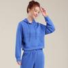 Sudadera casual holgada con capucha y cordón, con bolsillo, para uso diario, para mujer, traje de yoga