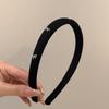 Diadema simple plateada de lazo para mujer Nueva diadema elegante de alta calidad sensible a la presión para lavar el cabello Banda para el cabello Diadema elegante elegante Accesorios para el cabello para mujer