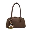 Nuevo Bolso de Hombro Maillard Retro Mate para Mujer Otoño/Invierno 2026, Bolso de Axila de Alta Gama para Viajes, Transfronterizo