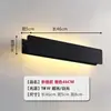 Lámpara de pared de viento usada para dormitorio, mesita de noche, creativa, ángulo ajustable, escalera, sala de estar, pasillo, pasillo, lámpara decorativa retro para atmósfera
