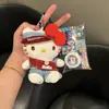 Auténtico Peluche de Dibujos Animados Sanrio Hello Kitty Bolsa Decoración Colgante Llavero Colgante