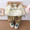 Ropa para Niños Sudadera para Niños 2025 Otoño Nuevo Estilo Estilo Niños Tops con Cuello Chaquetas de Primavera y Otoño para Bebé Ropa Exterior de Moda