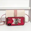 2022 Versión coreana de la nueva bolsa para teléfono móvil de mujer, bolsa colgante pequeña personalizada, bolso bandolera pequeño, bolso cuadrado pequeño de estilo fresco, venta al por mayor